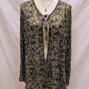 *2/$5 SALE!* Stretch Lace Cardigan - Size L